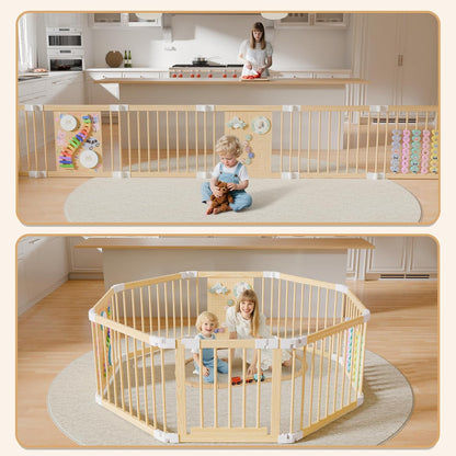 Wooden Baby playpen