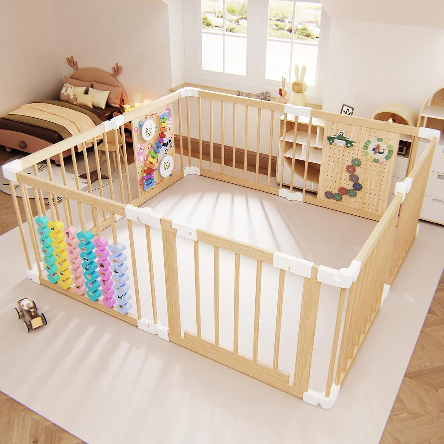 Wooden Baby playpen
